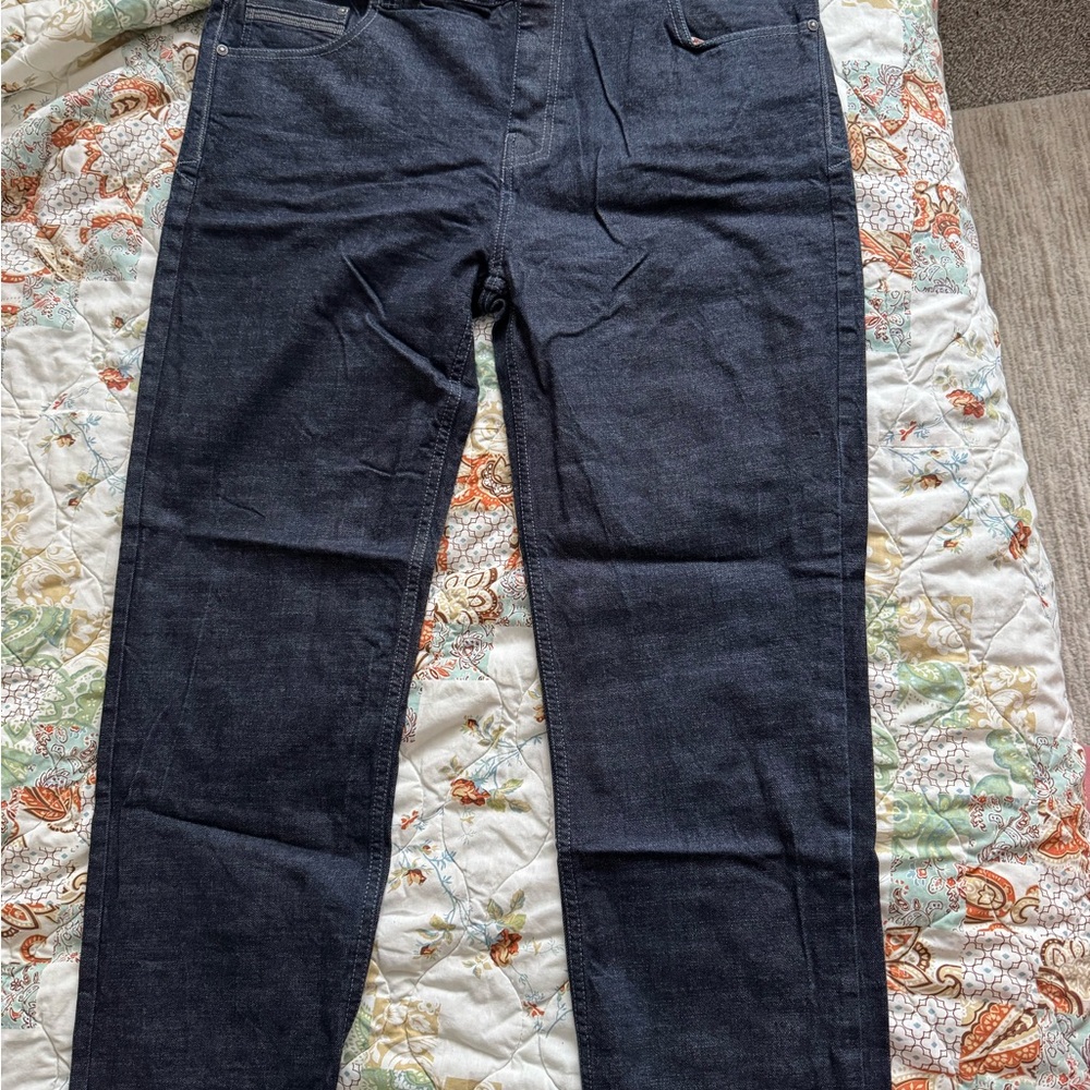 Dark Blue Prana jeans 38x32